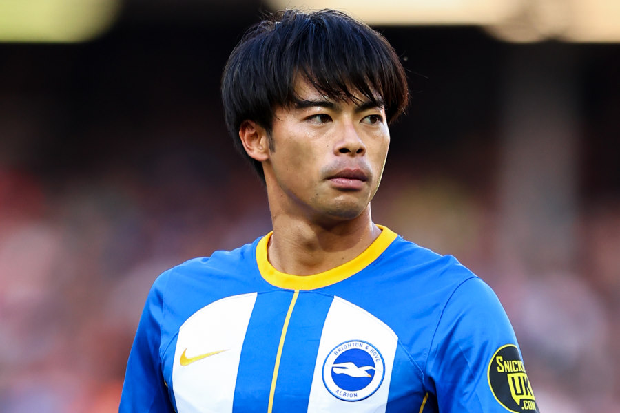 ブライトンの日本代表MF三笘薫【写真：Getty Images】