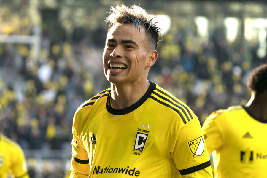 コロンバス・クルーのアルメニア代表MFルーカス・セララジャン【写真：Getty Images】