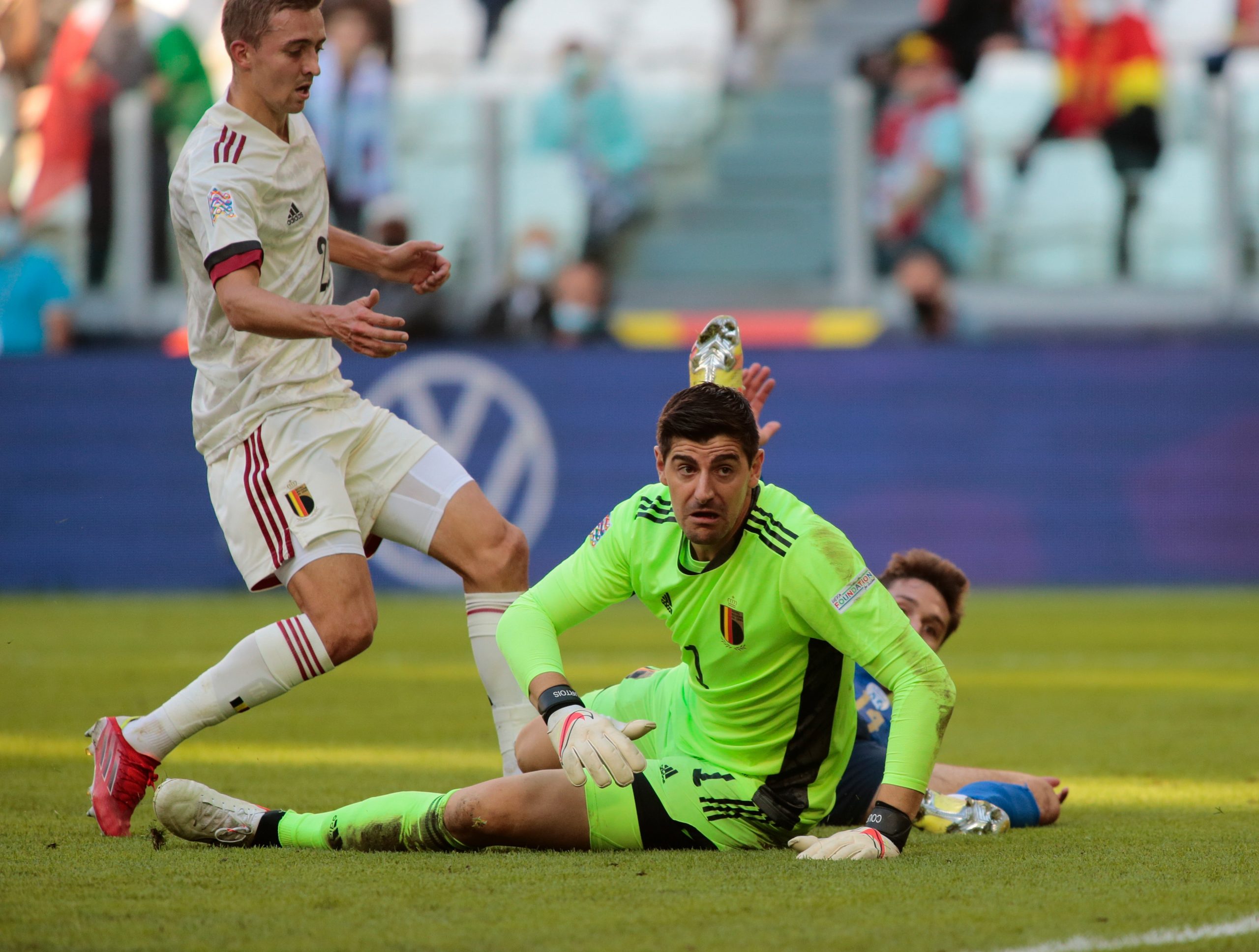 ベルギー代表GKクルトワが3位決定戦について言及【写真：Getty Images】