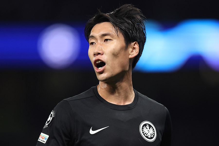 フランクフルトで活躍する鎌田大地【写真：Getty Images】