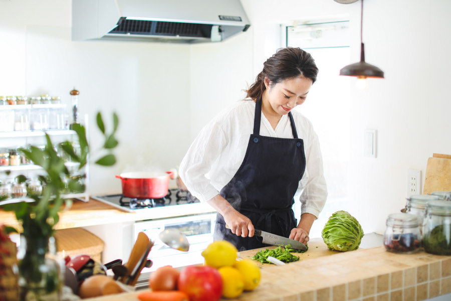 レノファ山口に所属するMF山瀬の妻・理恵子さんは食事から徹底的にサポートする【写真：本人提供】