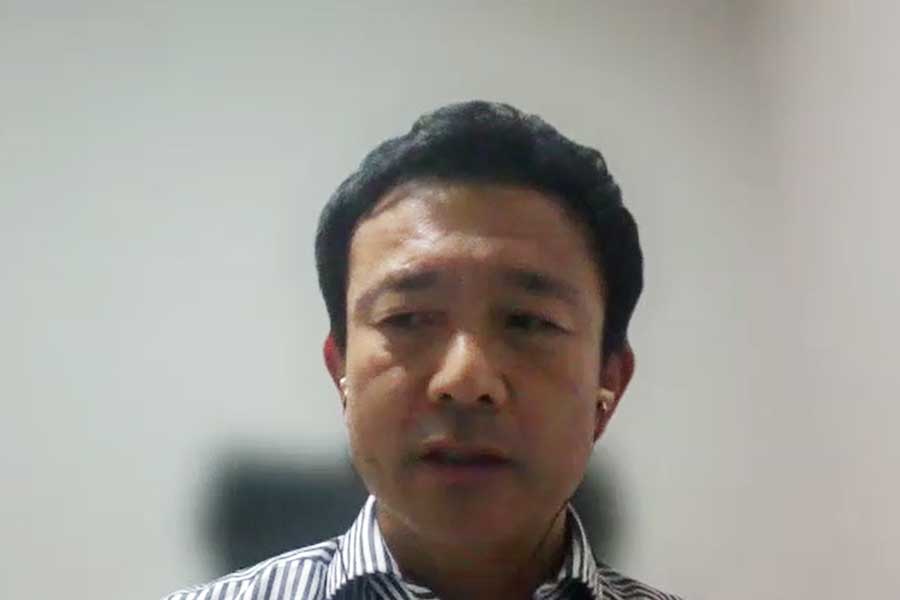 日本代表GKコーチの下田崇氏【※画像はスクリーンショットです】