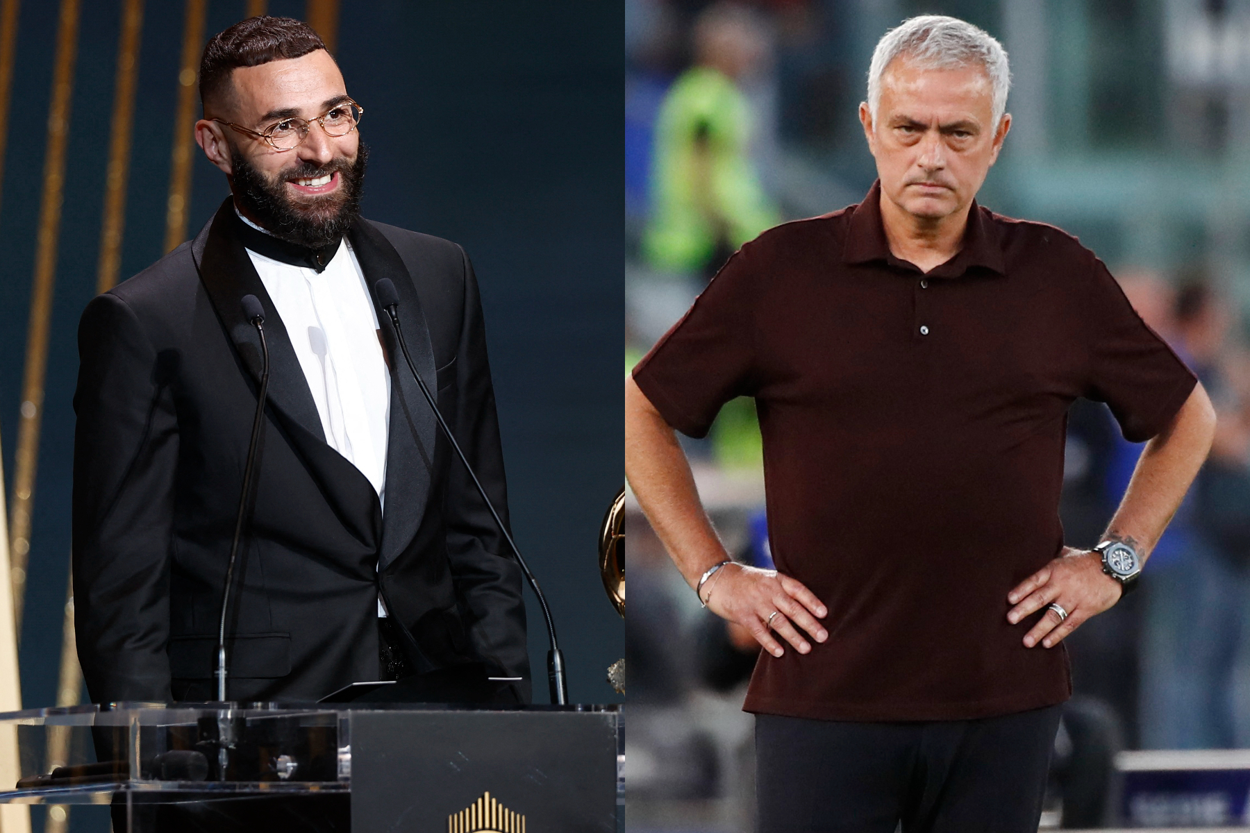 モウリーニョがバロンドール受賞のベンゼマを絶賛【写真：ロイター】