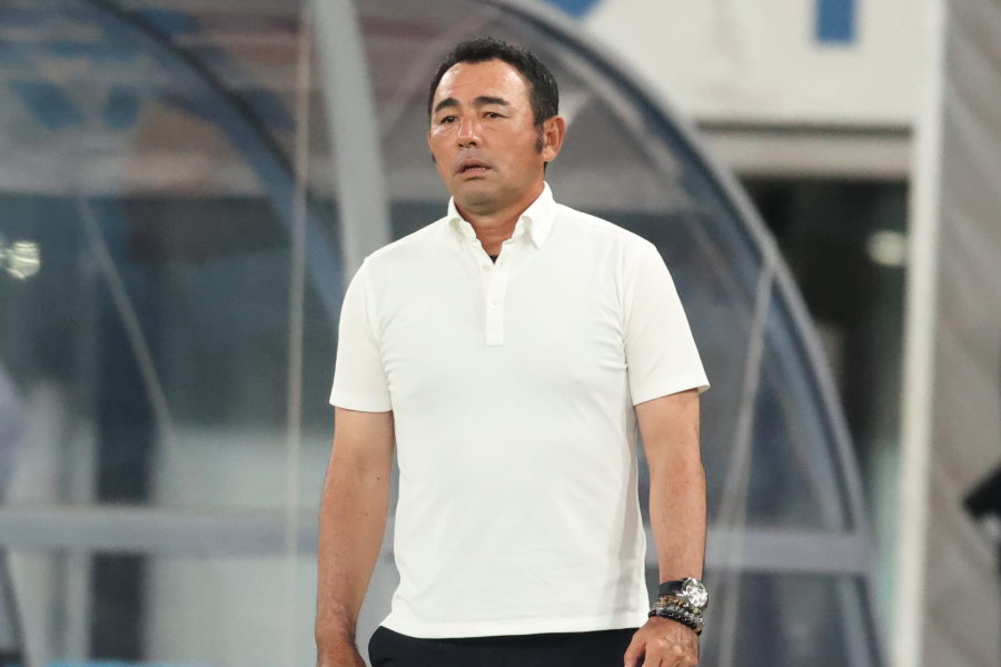 FC東京の長谷川健太監督が試合を振り返る【写真：高橋学】