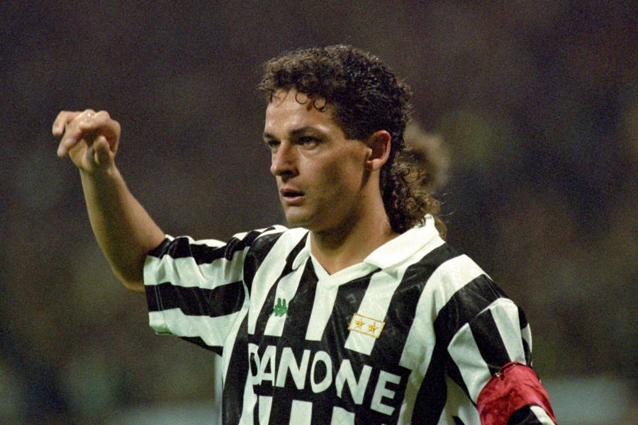 ユベントス時代の元イタリア代表FWロベルト・バッジョ【写真:Getty Images】