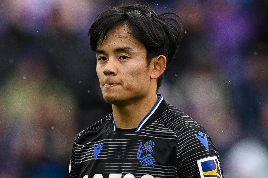 久保建英がゴールネットを揺らすもVAR介入で取り消しに【写真：Getty Images】