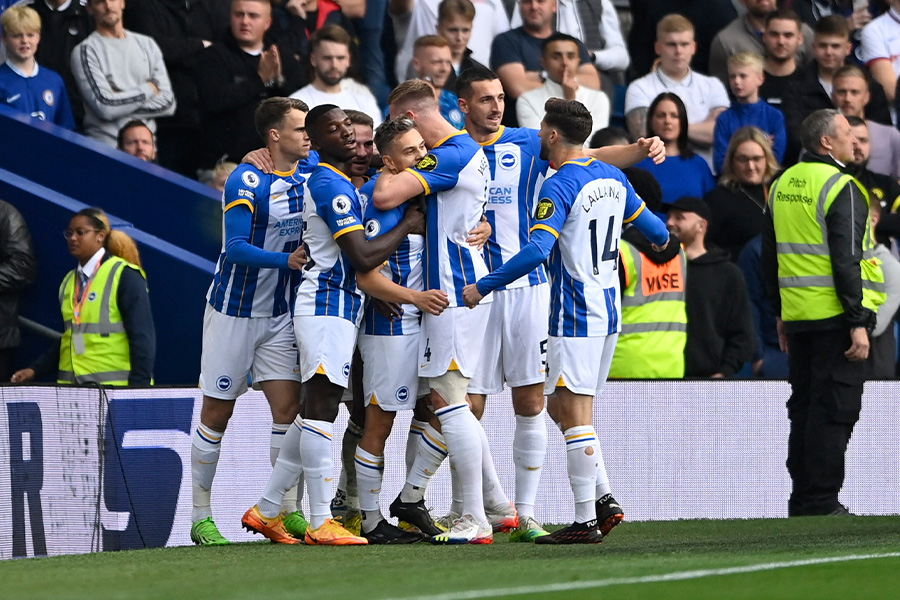 チェルシーに4得点でブライトンが勝利【写真：ロイター】