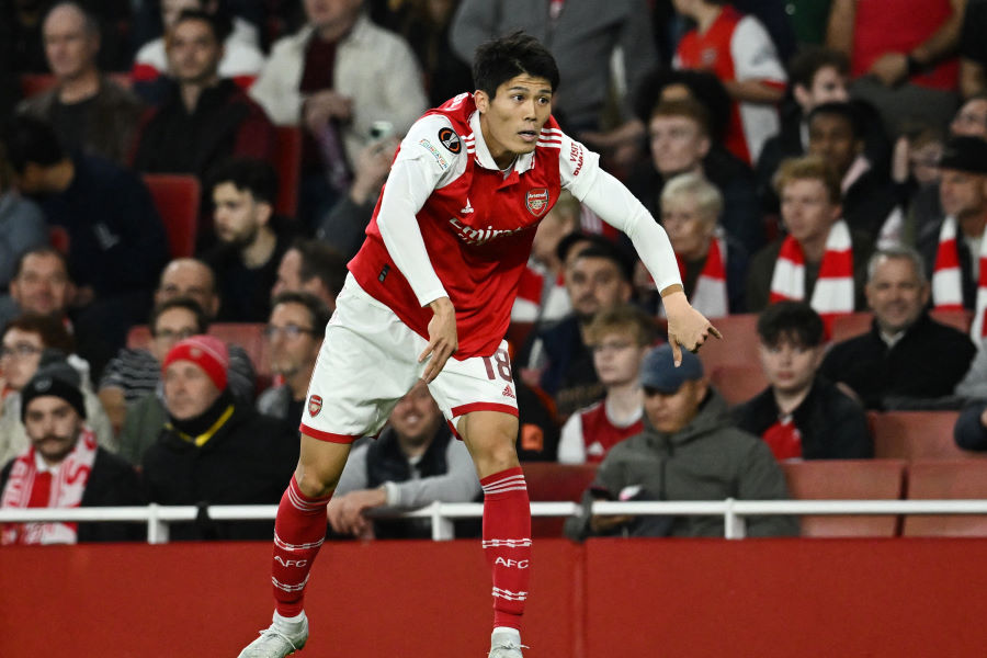 アーセナルDF冨安健洋【写真:ロイター】