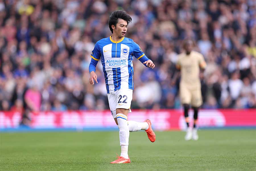 ブライトンの三笘薫【写真：Getty Images】