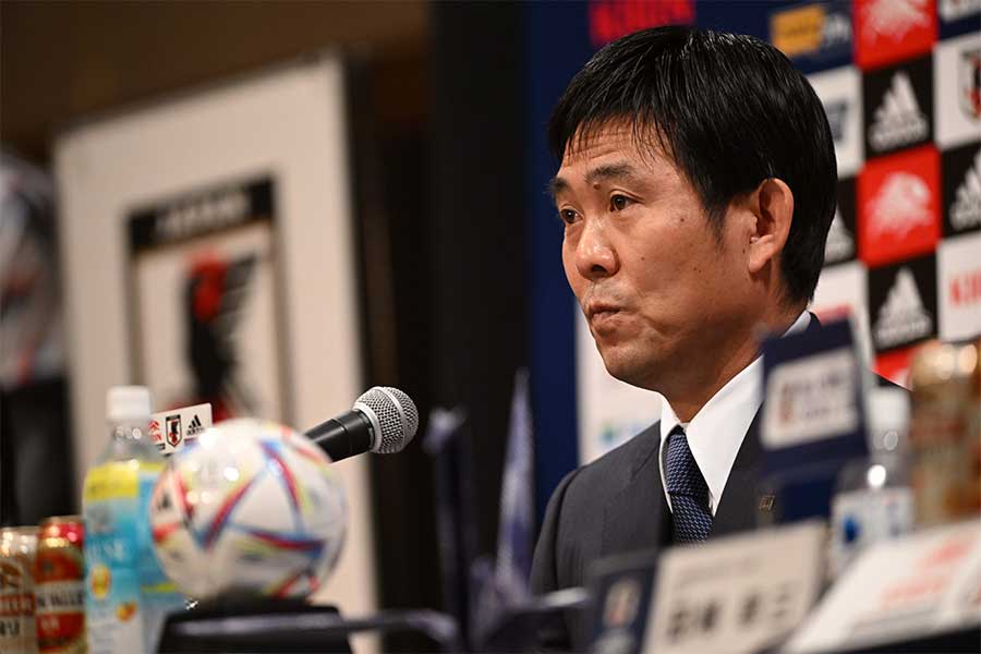 日本代表の森保監督【写真:徳原隆元】