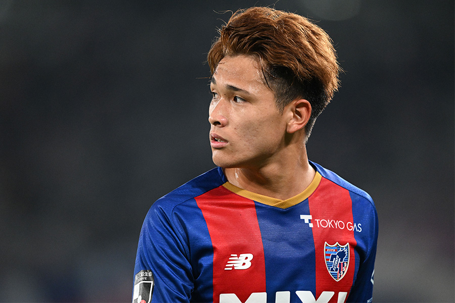 FC東京でプレーするMF松木玖生【写真：徳原隆元】