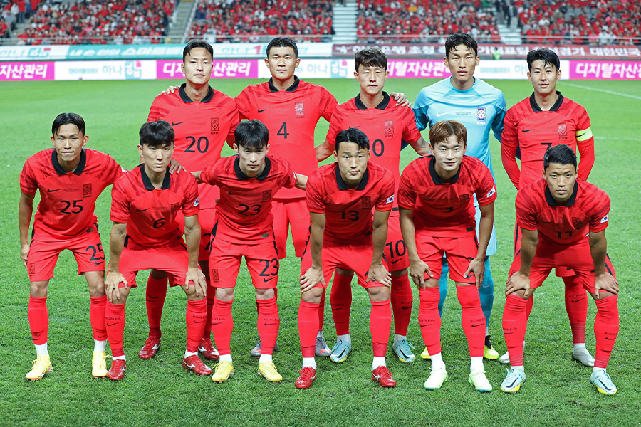 カタール・ワールドカップに挑む韓国代表メンバーが発表【写真：ロイター】