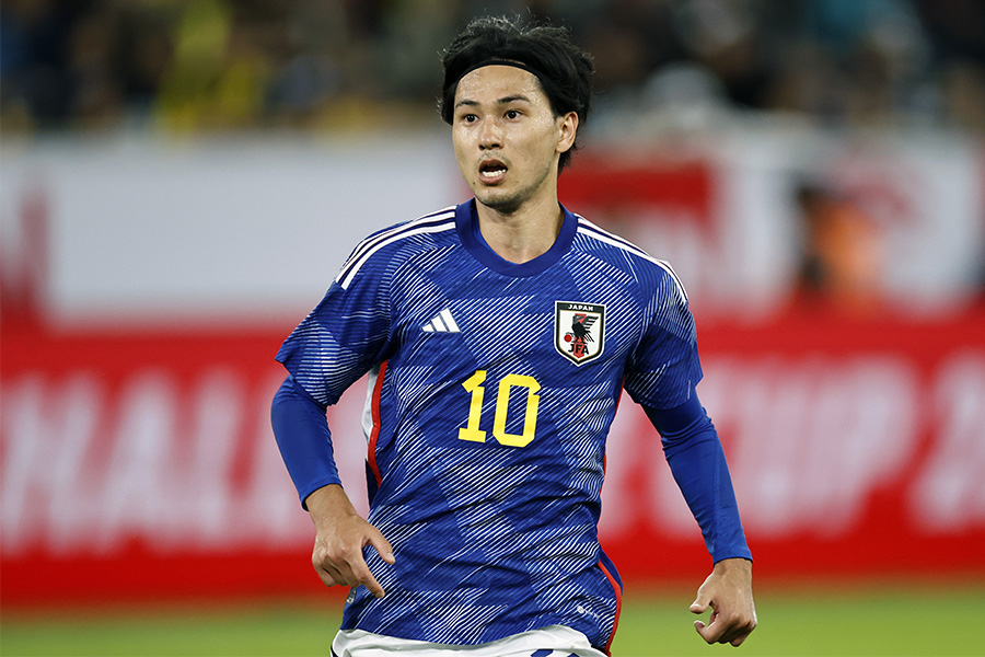 カタールW杯に臨む南野拓実【写真：Getty Images】