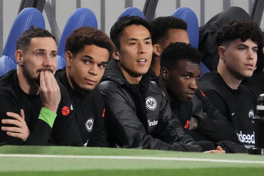 フランクフルトの選手たちが日本文化を体験【写真：Getty Images】