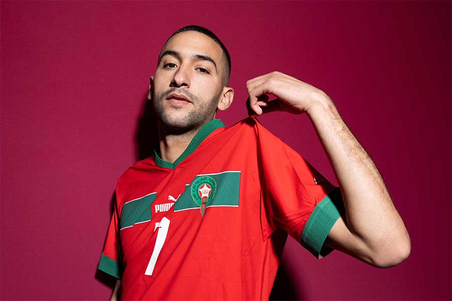 モロッコ代表MFハキム・ジイェフ【写真：Getty Images】