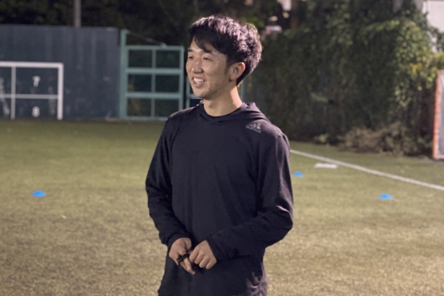 東京大学運動会ア式蹴球部のフィジカルコーチ田所剛之【写真：本人提供】