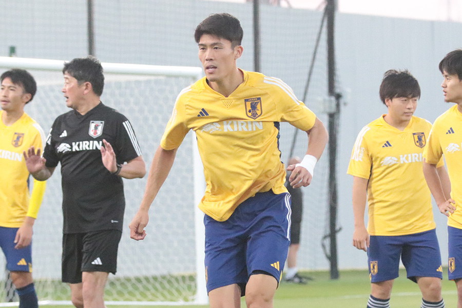 初のW杯に挑む冨安健洋【写真：FOOTBALL ZONE編集部】