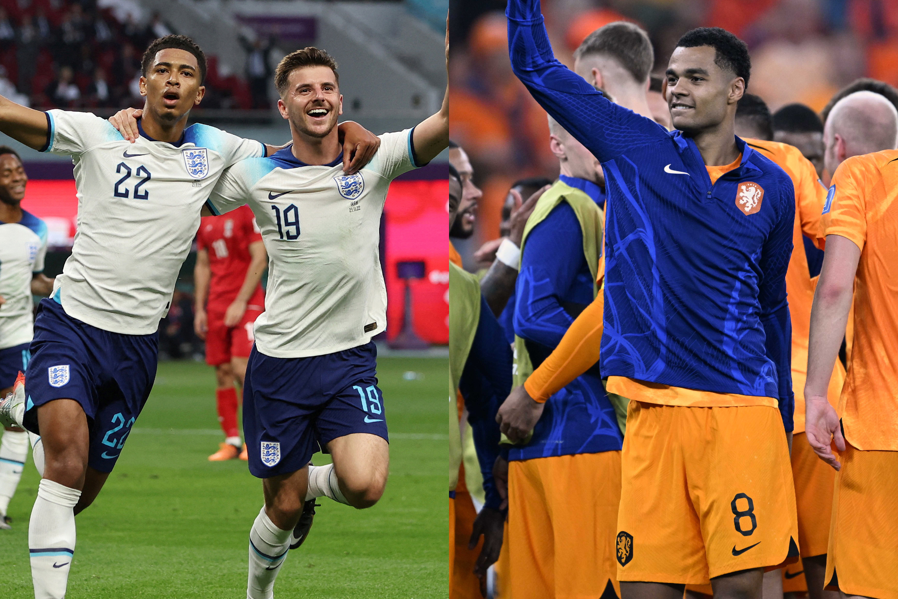 イングランド、オランダが白星発進【写真：ロイター & 徳原隆元（FOOTBALL ZONE特派）】