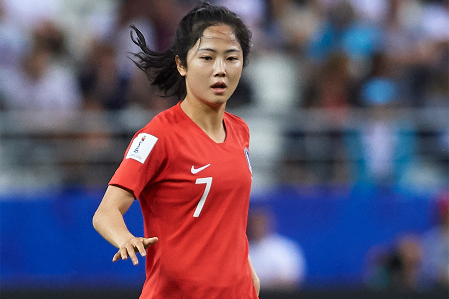 韓国女子代表MFイ・ミナ【写真：Getty Images】