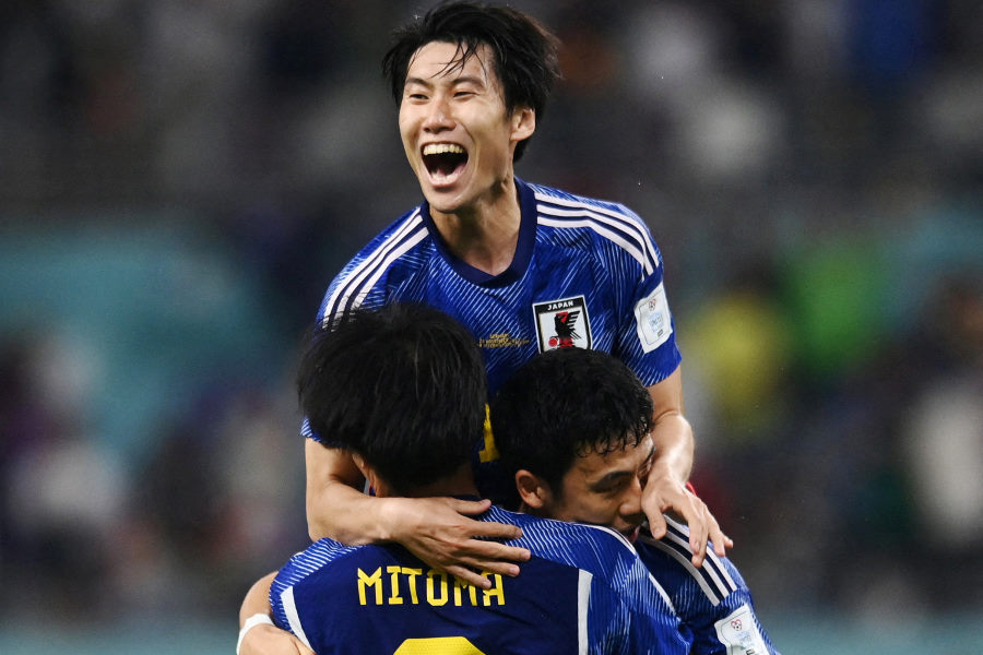 FIFAが日本代表を”MANGA”で称賛【写真：ロイター】