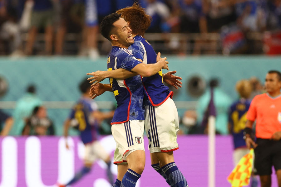 スペイン紙「マルカ」も日本の大金星を称えた【写真：ロイター】