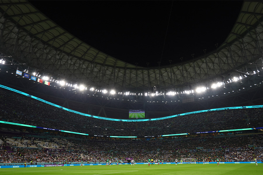 今大会スタジアムでのアルコール類の販売は禁止されている【写真：ロイター】