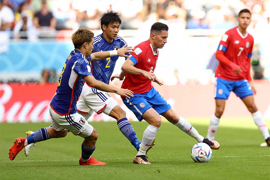 本田圭佑が日本対コスタリカ戦の序盤に見解【写真:ロイター】