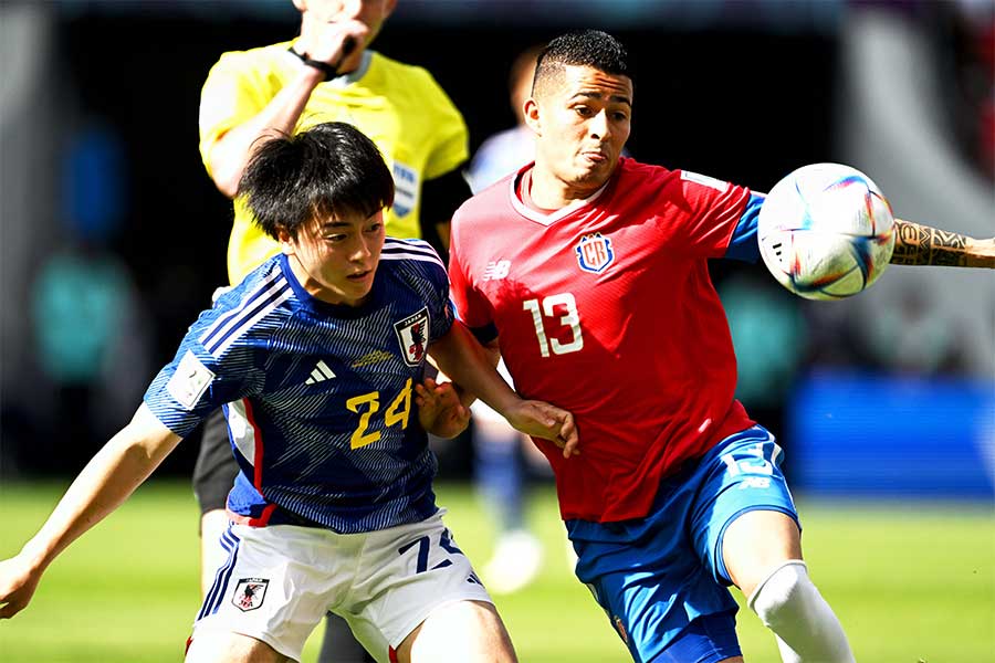 スペイン紙が日本対コスタリカに言及【写真:徳原隆元(FOOTBALL ZONE特派)】