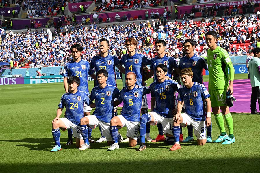 韓国メディアが日本のベスト16入りの可能性を考察【写真：徳原隆元（FOOTBALL ZONE特派）】