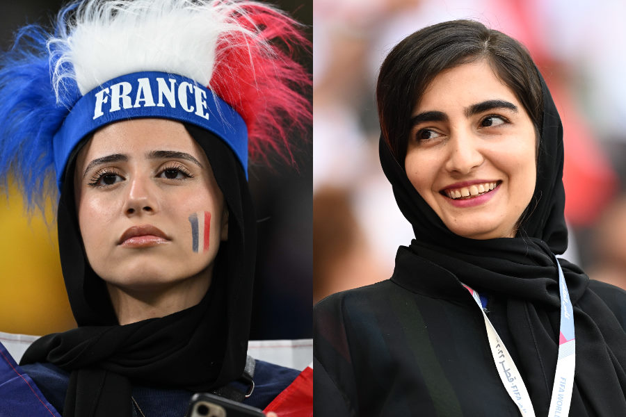 カメラマンが厳選した世界の美女サポーターを紹介【写真：徳原隆元（FOOTBALL ZONE特派）】
