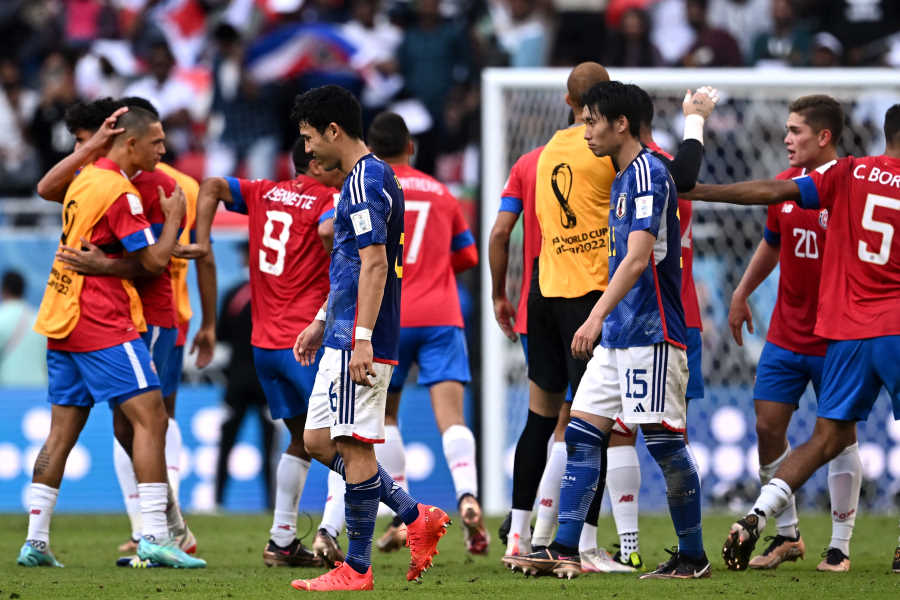 コスタリカ戦の戦いを検証【写真：ロイター】