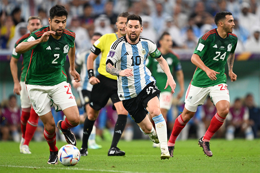 アルゼンチンとメキシコの一戦に注目【写真：徳原隆元（FOOTBALL ZONE特派）】