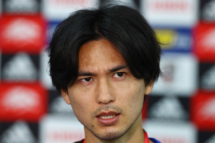 第3戦に挑む南野拓実【写真：ロイター】