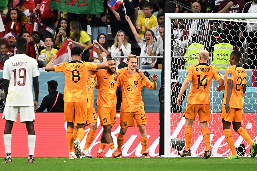 オランダが2-0でカタールに勝利【写真：ロイター】