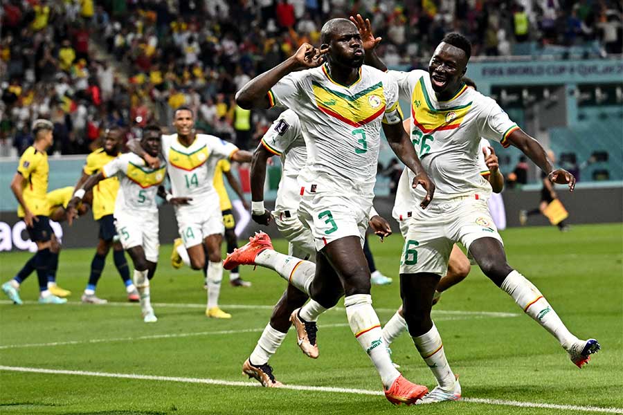 セネガルが2-1でエクアドルに勝利【写真：ロイター】