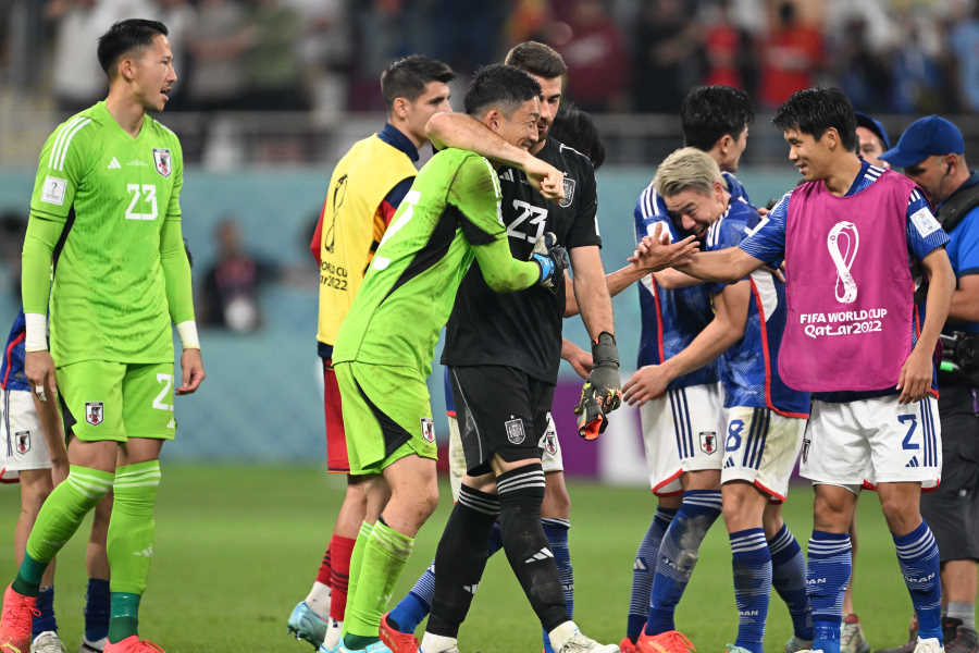 スペイン紙「マルカ」は両軍の採点【写真:徳原隆元(FOOTBALL ZONE特派)】