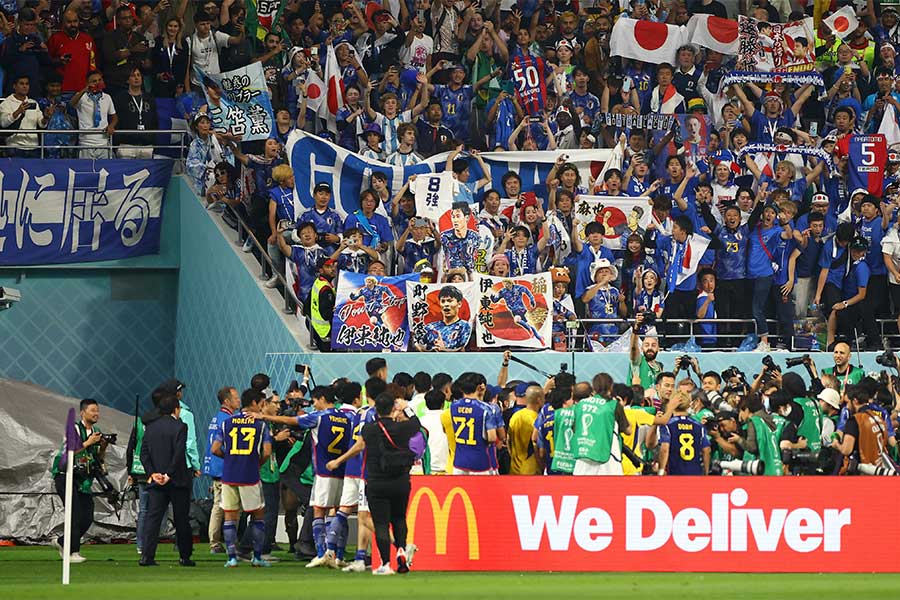 日本のサポーターが話題に（写真はイメージです）【写真：ロイター】