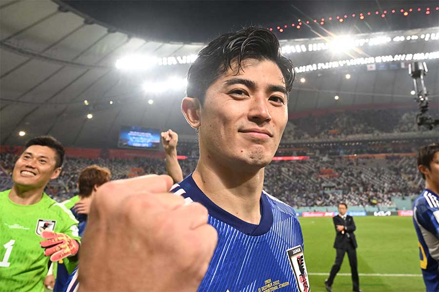 闘莉王氏がスペイン戦の谷口彰悟を称賛【写真：徳原隆元（FOOTBALL ZONE特派）】