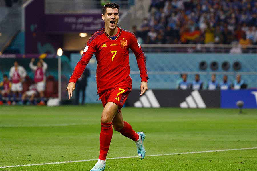 佐藤寿人氏はモラタの交代がスペイン戦の分岐点と分析【写真：ロイター】