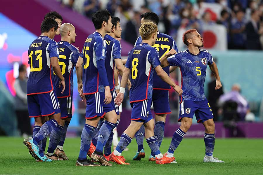 日本の前半戦を英メディアが称賛【写真:ロイター】