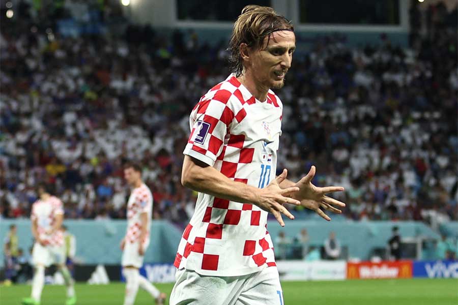 クロアチア代表MFルカ・モドリッチ【写真:ロイター】