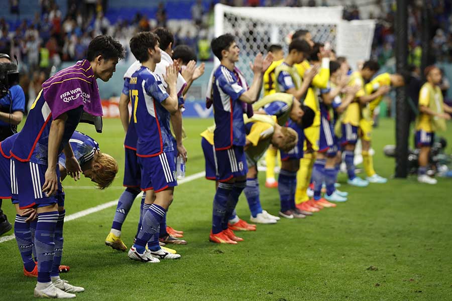 日本はクロアチアに敗れベスト16で姿を消した【写真：ロイター】