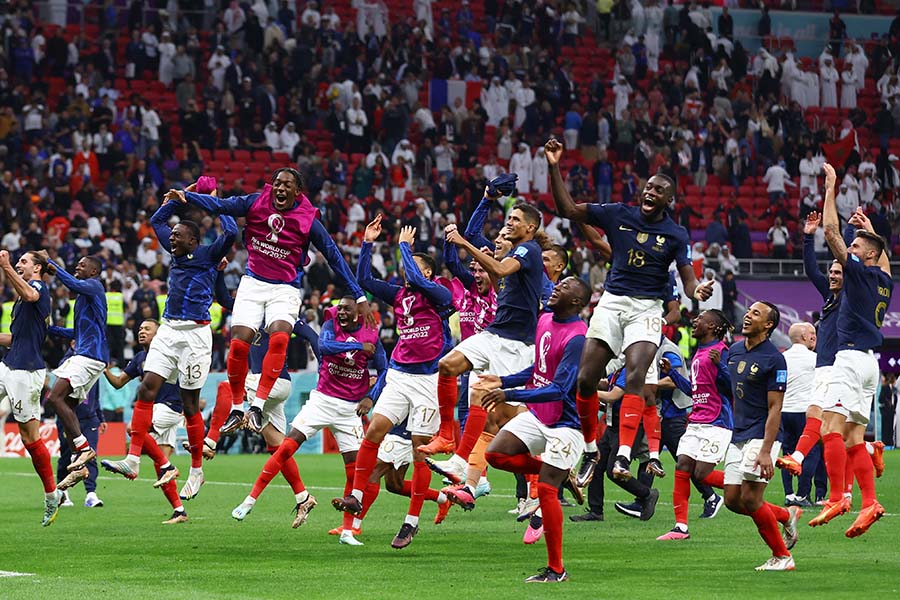 フランスが勝利で準決勝進出【写真:ロイター】