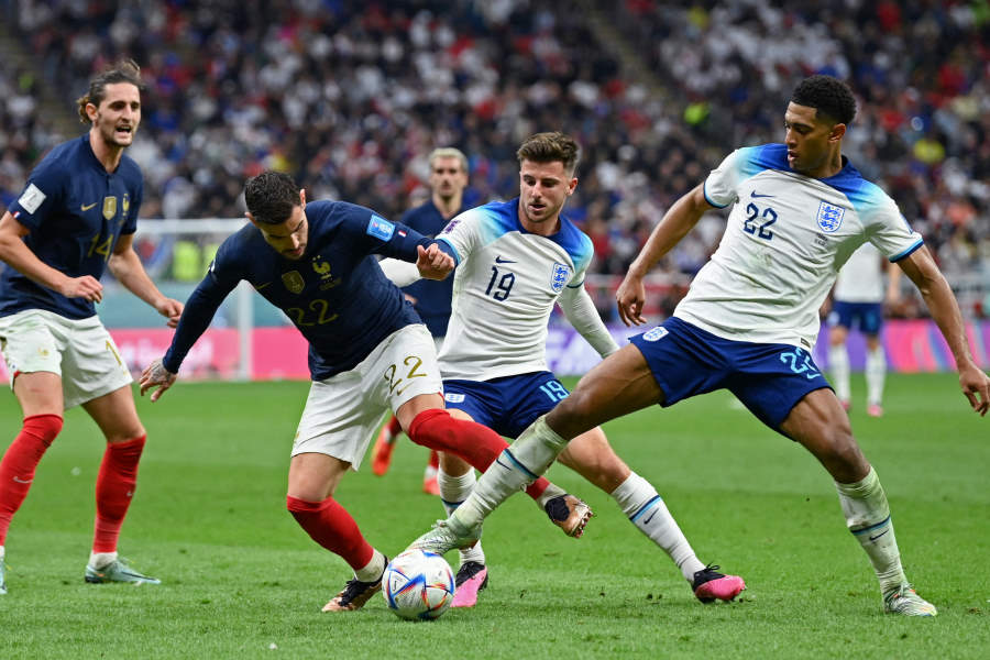 イングランド×フランスで起きたPK疑惑シーンが話題に【写真：ロイター】