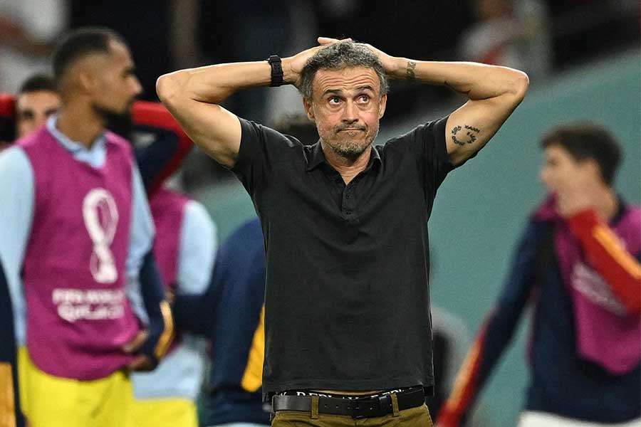 スペイン代表監督を退任したルイス・エンリケ氏【写真：ロイター】