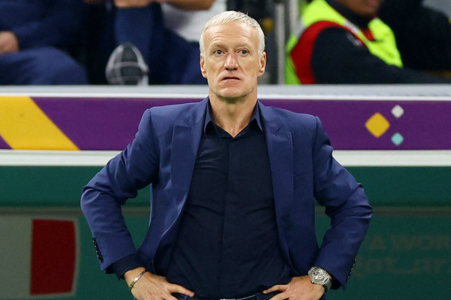 フランス代表のディディエ・デシャン監督【写真:ロイター】