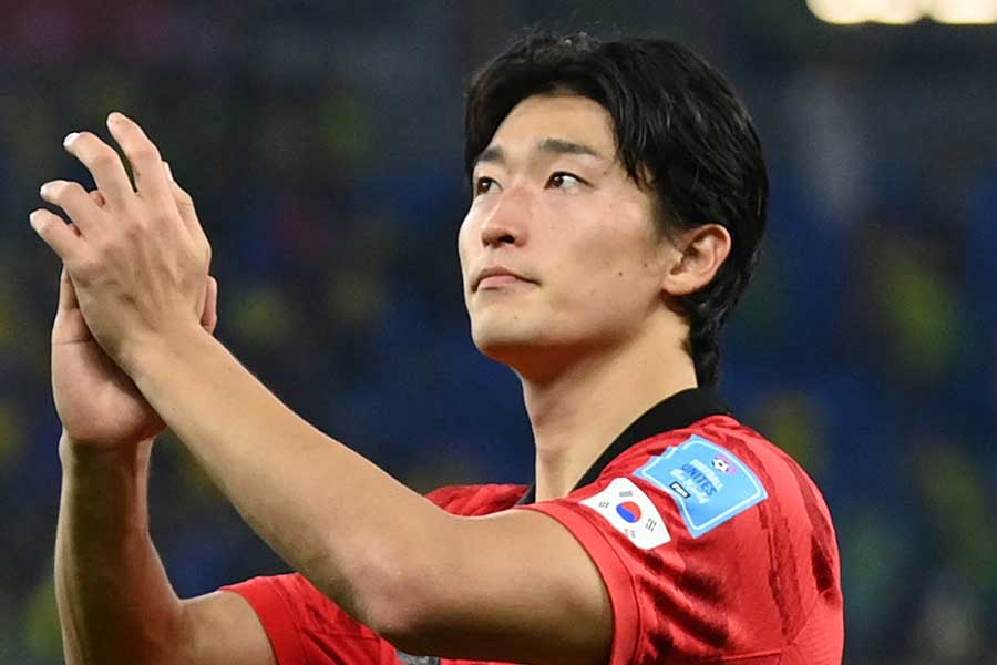 韓国代表FWチョ・ギュソンが欧州移籍に言及【写真：ロイター】