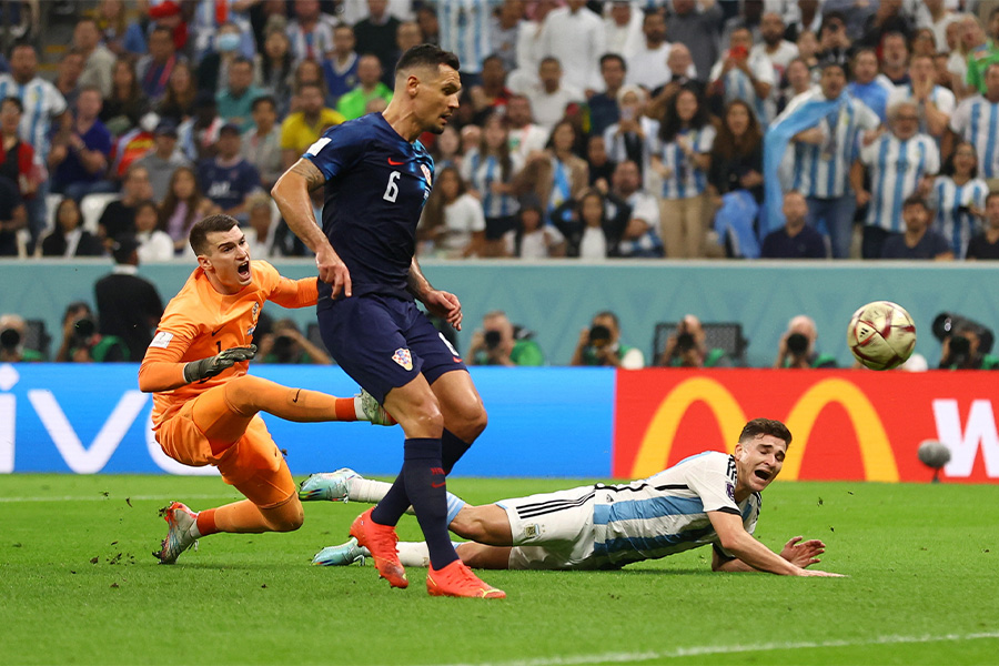 アルゼンチンのPKジャッジに賛否【写真：ロイター】