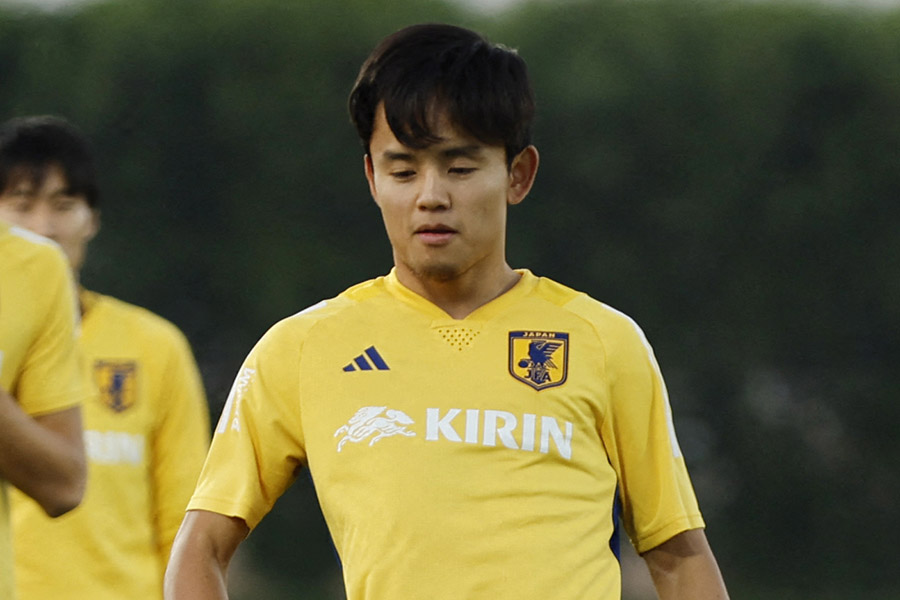 久保建英がソシエダ合流と報道（※写真は代表時）【写真：ロイター】