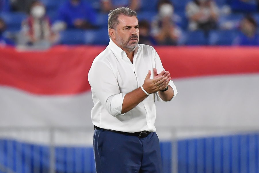 横浜F・マリノスを率いるアンジェ・ポステコグルー監督【写真:小林 靖】